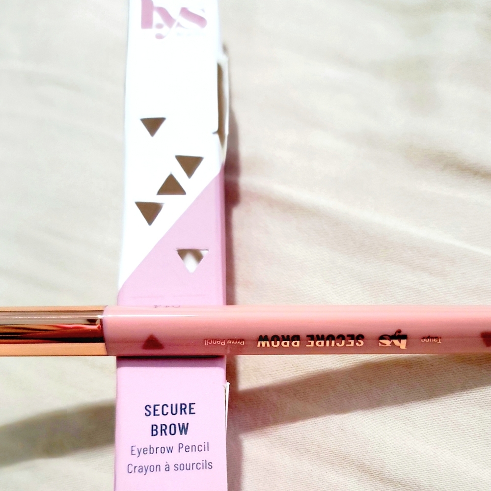 NEW! LYS BEAUTY Secure Brow Eyebrow Pencil in Taupe 0.08 g